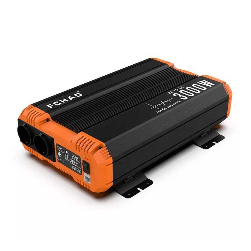 Инвертор 12-220В с чистой синусоидой 3000Вт/6000Вт (преобразователь напряжения) AusHauz
