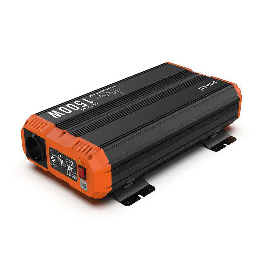 Инвертор 12-220В 1500Вт/3000Вт с чистой синусоидой (преобразователь напряжения) Fchao PSC-1500W