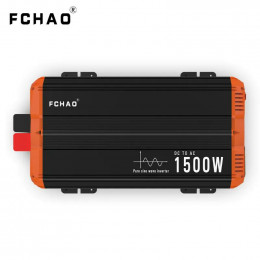 Инвертор 12-220В 1500Вт/3000Вт с чистой синусоидой (преобразователь напряжения) Fchao PSC-1500W
