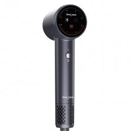 Плазмовий високошвидкісний фен із сенсорним дисплеєм та насадкою-концентратором Loveubest Air 3.0.1 - сірий